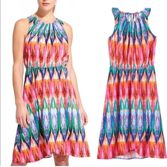 Athleta Dresses & Skirts - Athleta Ikat Martinique Multi Colored Dress Medium